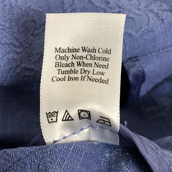 Coldwater Creek Blue Button Blazer Petite 8 - Picture 7 of 7